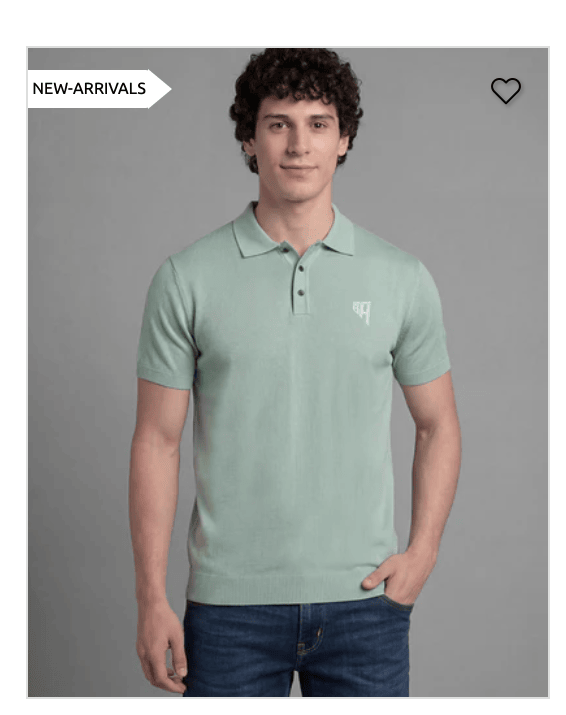Mint Polo Neck Tee